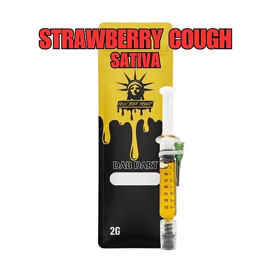 Ny | Honey Dab Dart Refill Strawberry Cough Sativa 2g